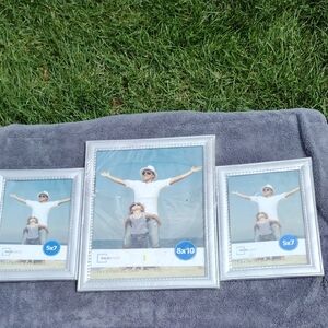 Mainstays Silver Picture Frame Trio